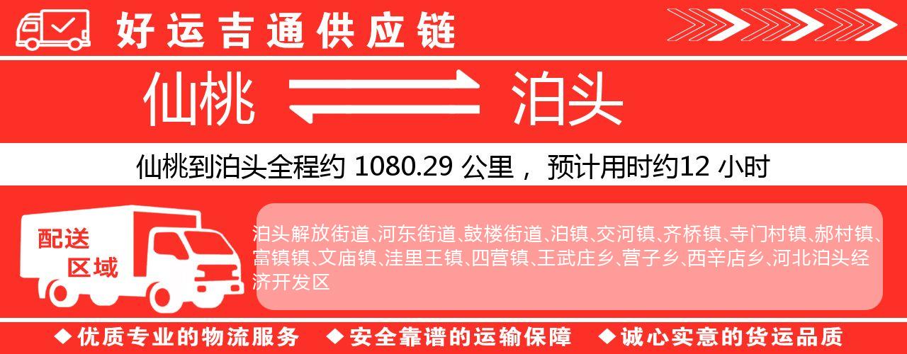 仙桃到泊头物流专线-仙桃至泊头货运公司