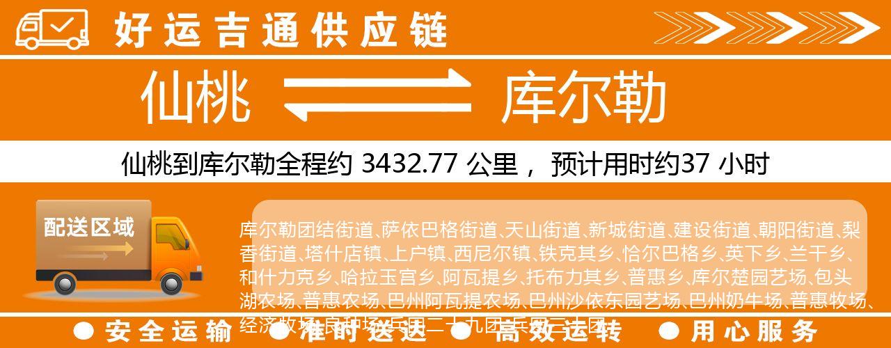 仙桃到库尔勒物流专线-仙桃至库尔勒货运公司