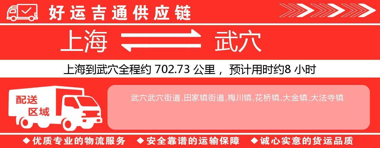 上海到武穴物流专线-上海至武穴货运公司