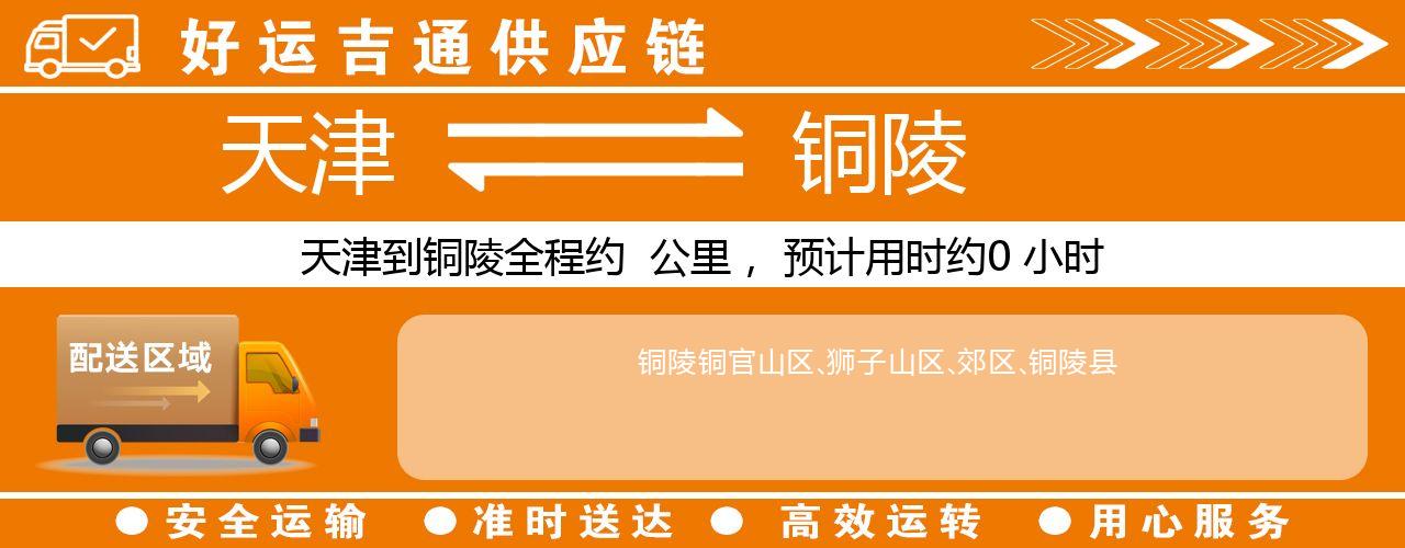 天津到铜陵物流专线-天津至铜陵货运公司