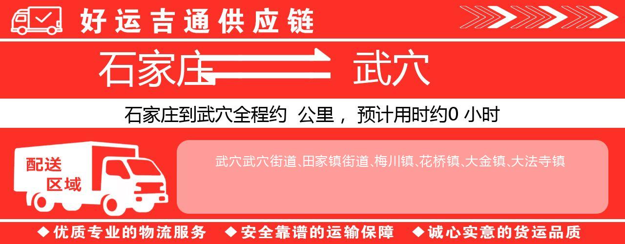 石家庄到武穴物流专线-石家庄至武穴货运公司