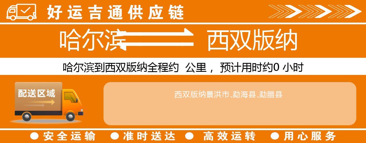 哈尔滨到西双版纳物流专线-哈尔滨至西双版纳货运公司