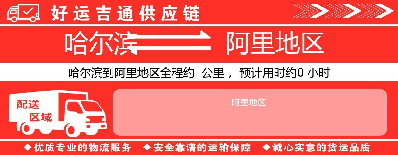 哈尔滨到阿里地区物流专线-哈尔滨至阿里地区货运公司