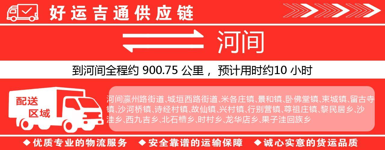 徐州到河间物流专线-徐州至河间货运公司